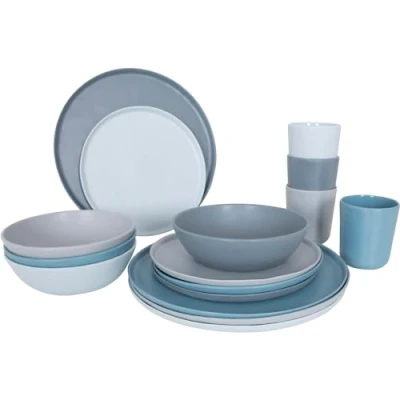 Abbildung von Vajilla BC Molvadite 16d azul/gris