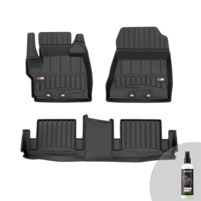 Abbildung von FROGUM ProLine 3D Gummimatten Exklusiven Auto Fußmatten Autofussmatten für Toyota IQ 2008 2016 Die höchsten Kanten