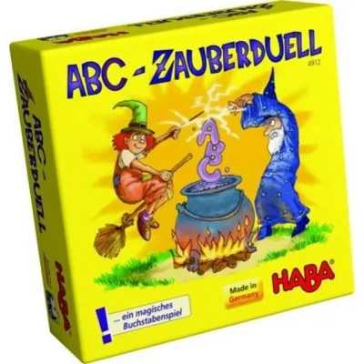 Abbildung von Haba Spiel, Supermini Mitbringspiel Buchstabenspiel ABC Zauberduell 1004912001