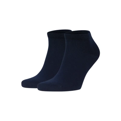 Abbildung von Falke Happy 2PACK Everyday Casual Socken, Herren, Größe: 39 42, Blue