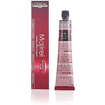 Abbildung von L&#039;Oréal Professionnel Majirel 4,56 mittelbraun mahagoni rot, 50 ml