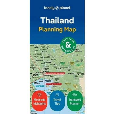 Abbildung von Lonely Planet Thailand Planning Map