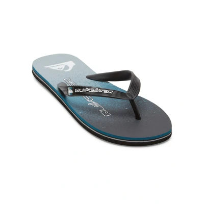 Abbildung von Quiksilver Molokai ART Badezehentrenner, Herren, Größe: 43, Black blue Kunststoff