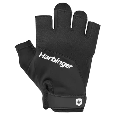 Abbildung von Harbinger Training Grip 2.0 Handschuhe für Gewichtheber, Unisex, Schwarz, X Large
