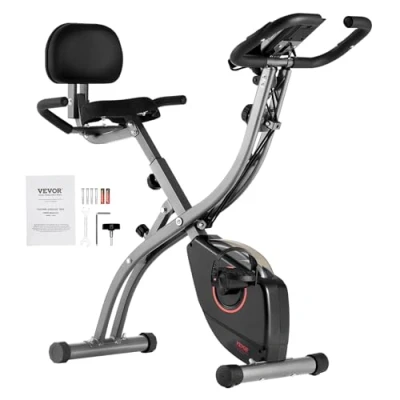 Abbildung von VEVOR Heimtrainer Zusammenklappbar Fitness Aufrechtes Indoor Fahrrad