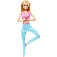 Abbildung von Barbie Anziehpuppe Made to Move mit blondem Haar