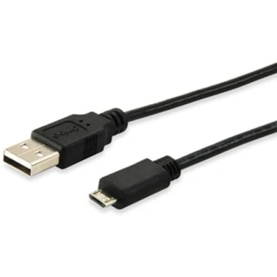 Abbildung von Equip USB Kabel A &gt; Micro B St/1.00m sw Polybeutel