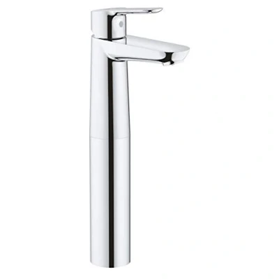 Abbildung von Grohe 23761000 BauEdge Waschtischarmatur, XL für Waschschüsseln, glatter Körper, Chrom