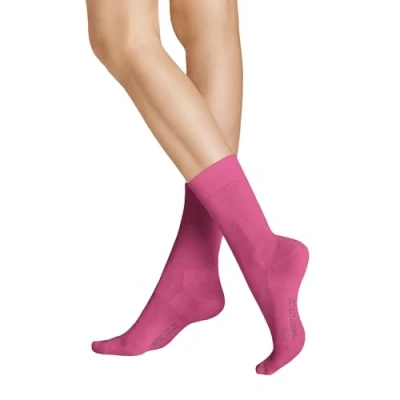 Abbildung von Hudson Damen Socken Relax Cotton druckfreier Bund Fuxia 0109 35 38