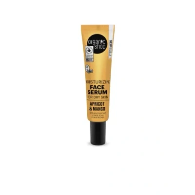Abbildung von Organic Shop Pflegendes Gesichtsserum für trockene Haut, Aprikose und Mango, 30 ml