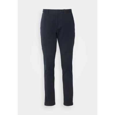 Abbildung von BOSS Herren Kaito1 Slim Fit Chino aus elastischer Baumwoll Gabardine Dunkelblau 44