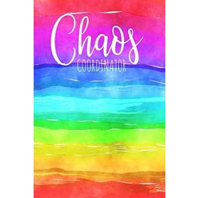 Abbildung von Chaos Coordinator: A Rainbow Notebook To Help You Be More Organized