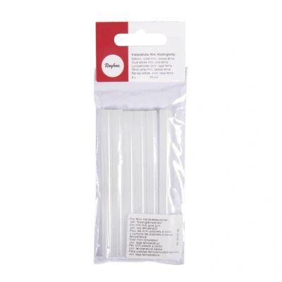 Abbildung von Rayher Klebesticks, Ø 7mm / 100 mm f. Mini Heißklebepistole, SB Btl 6Stück, 3337700