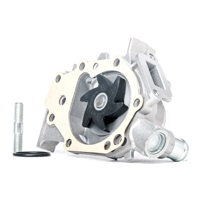 Abbildung von FEBI BILSTEIN 21241 Wasserpumpe Aluguss mit Dichtung Bolzen, Dichtring Kunststoff RENAULT: CLIO 2, TWINGO 1, Kangoo I