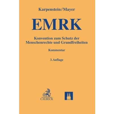 Abbildung von Konvention zum Schutz der Menschenrechte und Grundfreiheiten (Gelbe Erläuterungsbücher)