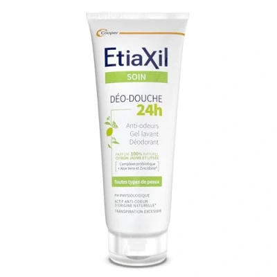 Abbildung von Etiaxil Deo Douche 24H Deodorant Waschgel Gelb Zitrone und Litsée 200 ml