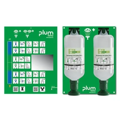 Abbildung von Plum 4708 Augenspülstation Maxi mit 2 Flaschen