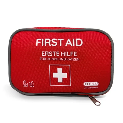 Abbildung von FLEXEO Erste Hilfe Set für Hunden und Katzen 1 St