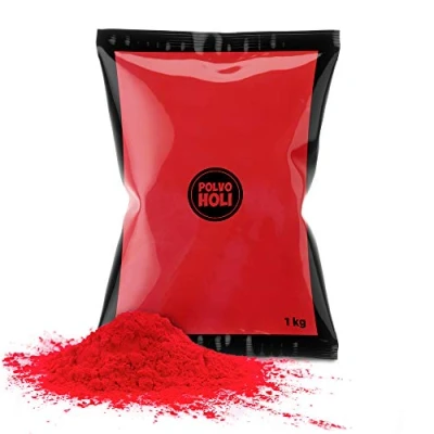Abbildung von POLVO Holi 1KG Pulver (Rot)