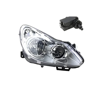 Abbildung von Johns, Scheinwerfer passend für Opel Corsa D 07/2006 12/2010 H7 H1 Rechts m. Stellmotor