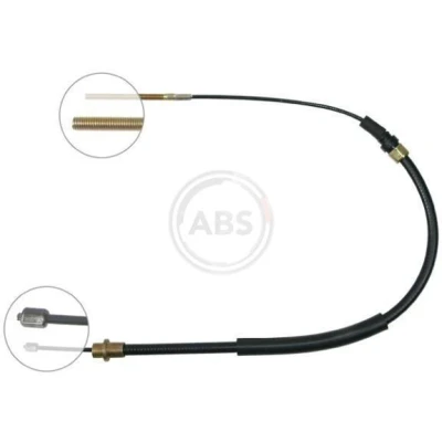 Abbildung von A.B.S. K10058 Handbremsseil 713 Scheibenbremse für Links /Rechtslenker PEUGEOT: 607 Limousine