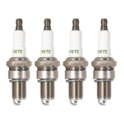 Abbildung von TORCH 4pcs F6TC Zündkerzen Ersetzen für NGK BP6ES Zündkerze, W6D N9YC W20EP IW20 Zündkerze OEM