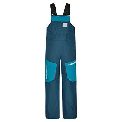 Abbildung von Ziener Jungen AKANDO BIB Ski Hose, Schnee Hose Träger, wasserdicht, warm, hale navy stru, 140