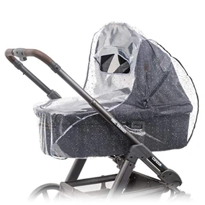 Abbildung von Zamboo Kinderwagen Regenschutzhülle Universal, Regenschutz, Regenverdeck für / Babywannen