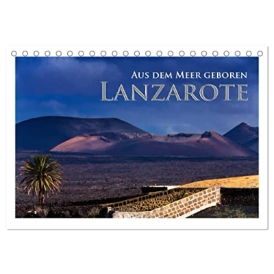 Abbildung von Aus dem Meer geboren Lanzarote (Tischkalender 2025 DIN A5 quer), CALVENDO Monatskalender