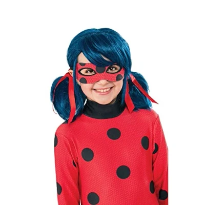 Abbildung von Rubie&#039;s Kostüm Perücke Miraculous Ladybug für Fasching, Lizenzierte zu den &#039;Geschichten von und Cat Noir&#039;