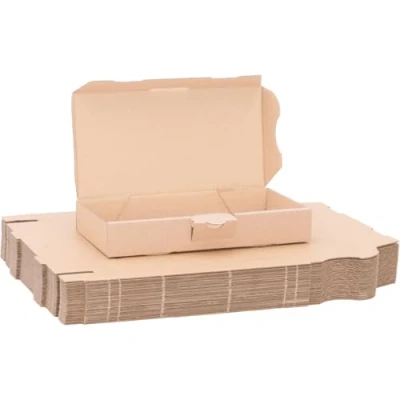 Abbildung von verpacking Maxibriefkartons 180 x 100 30 mm Maxibrief Braun MB 0 Innenmaß von 176 96 27 Versand Post Faltschachtel Versandschachtel Büchersendung optimal geeignet für den 50 Stück