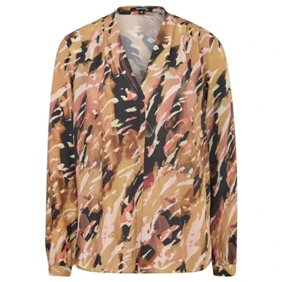 Abbildung von comma Bluse Langarm mit Allover Print