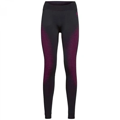 Abbildung von Odlo Damen Funktionsunterwäsche Lange Hose PERFORMANCE WARM ECO, festival fuchsia black, XL