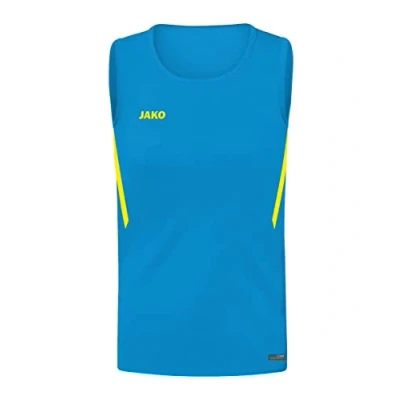 Abbildung von Jako Kinder Tanktop Challenge, Blau/Neongelb, 164