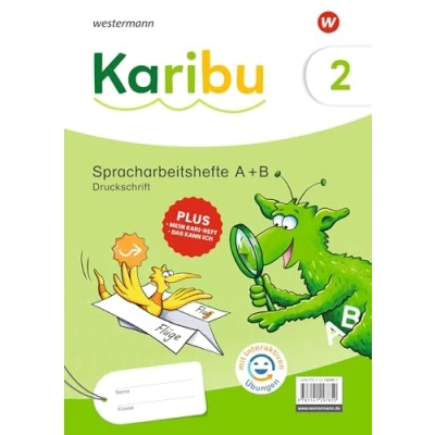 Abbildung von Karibu Ausgabe 2024: Spracharbeitshefte 2 Druckschrift mit interaktiven Übungen