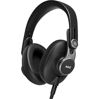 Abbildung von AKG K371 Geschlossener Over Ear Studiokopfhörer zum Zusammenklappen, Schwarz