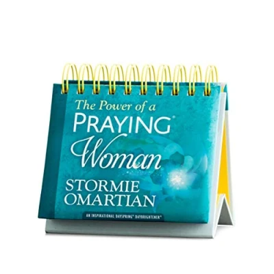 Abbildung von DaySpring Stormie Omartian Die Macht einer betenden Frau Ewiger Kalender (10178), Blau