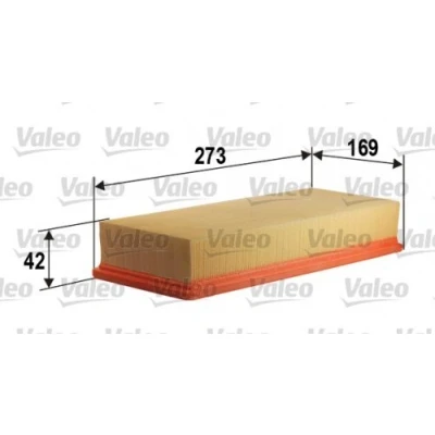 Abbildung von VALEO 585318 Luftfilter 42 169 273 Filtereinsatz HYUNDAI: Atos