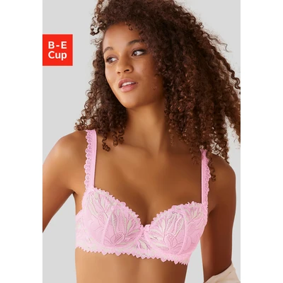 Abbildung von Lascana Balconette BH rosecreme, Damen, Größe: 70D, Rose creme