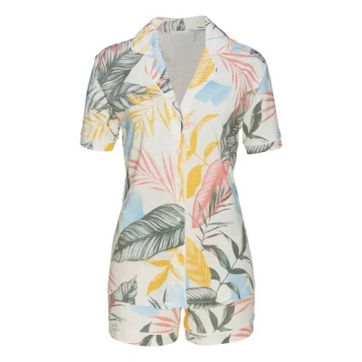 Abbildung von Lascana Shorty Pyjama, Damen, Größe: 36/38, Gemustert allover