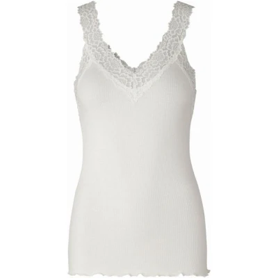 Abbildung von Rosemunde Organic TOP W/ LACE Top, Damen, Größe: XS, Ivory