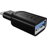 Abbildung von ICY BOX USB C Stecker zu A 3.0 Buchse Computer Adapter