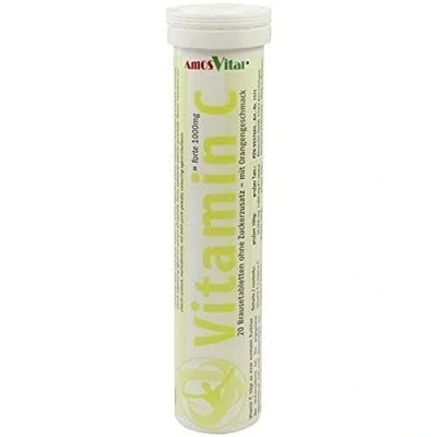 Abbildung von Vitamin C1000 mg Amosvital Brausetabletten