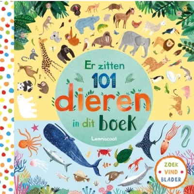 Abbildung von Er zitten 101 dieren in dit boek (Zoek, vind, blader)