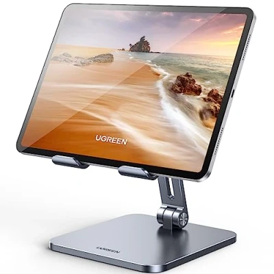 Abbildung von UGREEN Foldable Multi Angle Pad Stand Halterung, (bis 12,9 Zoll)