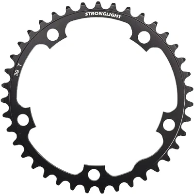 Abbildung von Stronglight Unisex Erwachsene Kettenblatt 08324899 Kettenblatt, Schwarz, 44 zähne