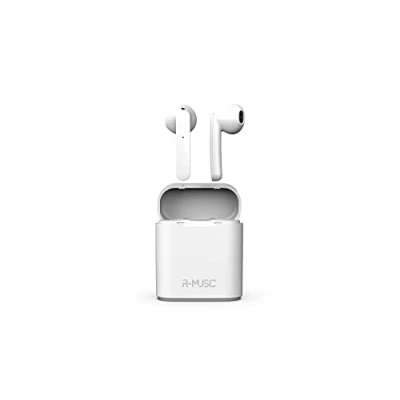 Abbildung von R MUSIC Novo RM483874 Bluetooth Kopfhörer, kabellos, Weiß