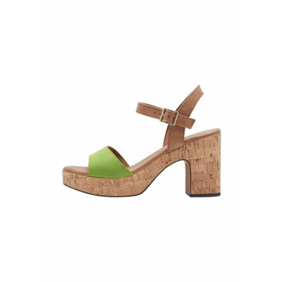 Abbildung von Marco Tozzi Plateausandalette, Damen, Größe: 37, Apple comb Schuhe