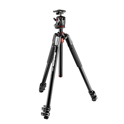 Abbildung von Manfrotto Stativ aus Aluminium, 3 Segmente, mit XPRO Kugelkopf und 200PL Platte