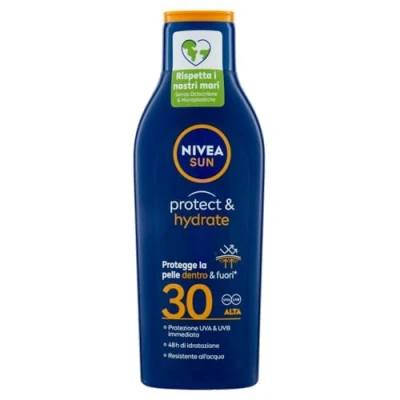 Abbildung von NIVEA SUN Protect &amp; Hydrate Sonnenmilch FP30 200 ml